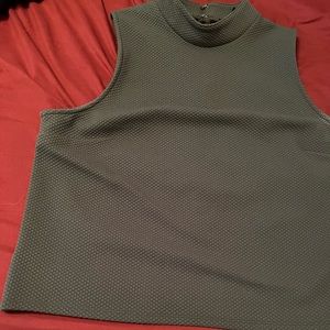 Green Express crop top